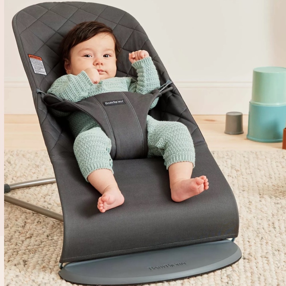 Baby Bjorn Bouncer w Toybar- must-have for new babies!